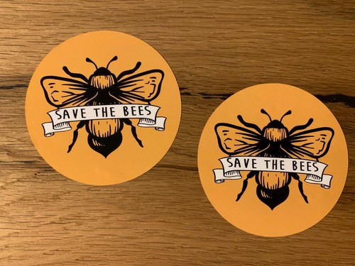 Bees sticker car - bees,