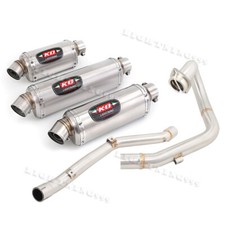 For Suzuki DRZ400S DRZ400E DRZ400SM 2000-2023 Exhaust System Header Pipe Muffler