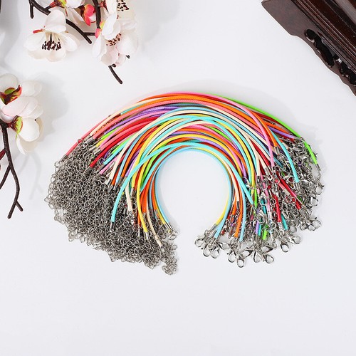 100pack leather string - 18'',