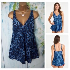 New Bonmarche Blue Leopard