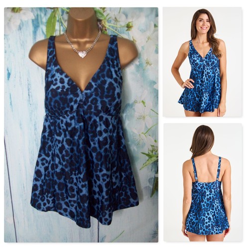 New bonmarche blue leopard - new,