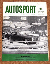 Autosport 13 Oct 1961* PARIS