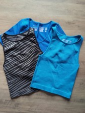 Three Cropped Tops - XS / 2XS