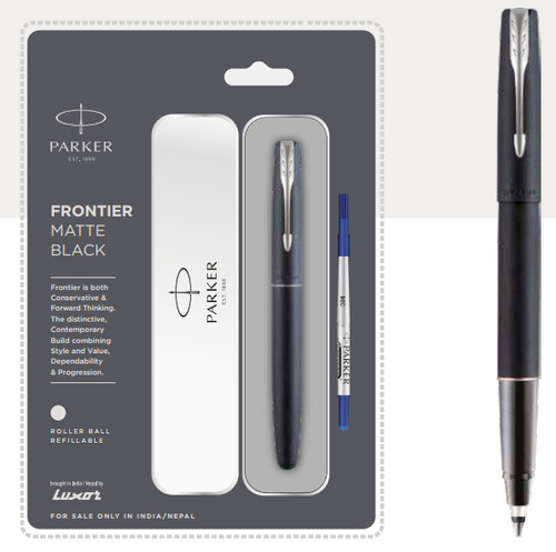 Parker frontier matte black - matte,