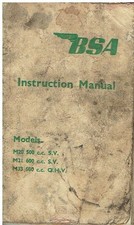 Bsa m20 m21 - sv), (600cc