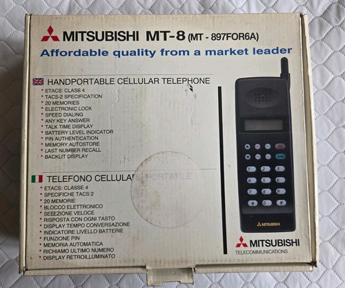 Mitsubishi vintage phone - mt-8,