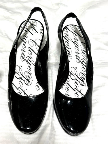 Robert clergerie black patent - robert,