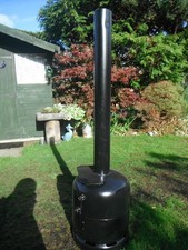 'UPCYCLED' GAS BOTTLE STOVE(PATIO HEATER/GARAGE/WOOD BURNER/SHED/CAVE)DERBYSHIRE