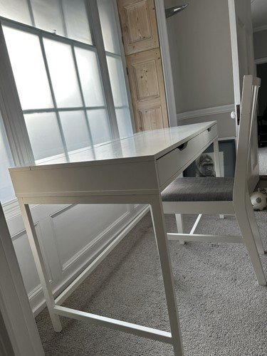 Ikea alex white desk 132x58cm - alex,
