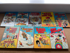 9 x BASH STREET KIDS ANNUALS -