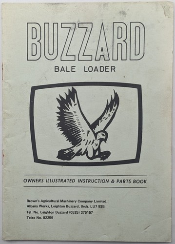 Original brown buzzard bale - buzzard,