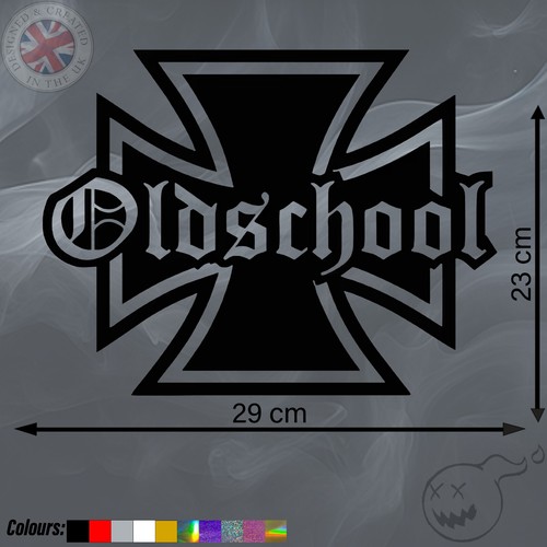 Large oldschool logo german - large,