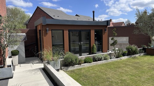 Garden room structure - structure, office