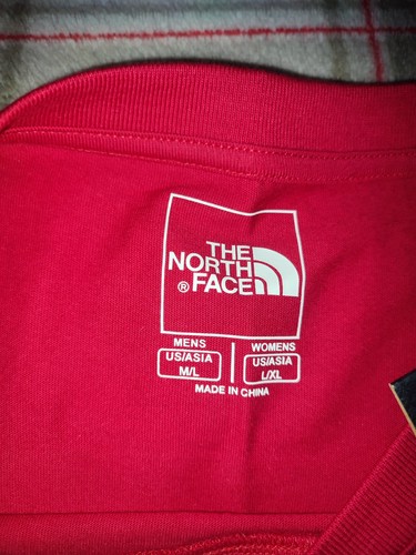 The north face shirt - the, red