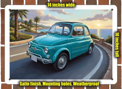 Metal sign 1970 - 1970, fiat