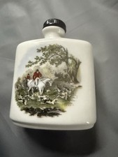Vintage Fine Porcelain Miniature Mead Bottle Original Stickers Made In England