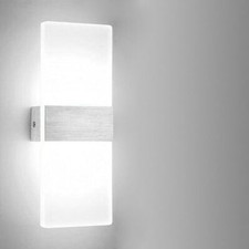 12W LED Wall Lights Up Down Indoor Bedroom Sconce Lamp Home Lighting Fixture