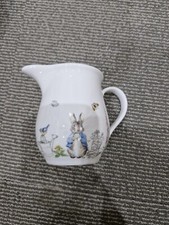 Stow Green - Peter Rabbit - Classic - Creamer Sugar Bowl & Spoon (Missing) Set
