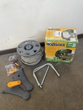 HOZELOCK - Compact Hose Reel  2471 Assembled 2-in-1 Hose Reel With 25m Hose
