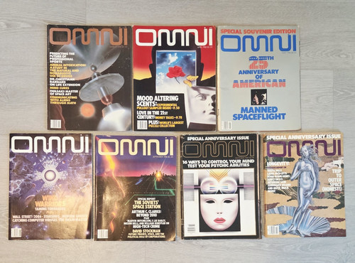 Vintage omni magazine lot - magazine,