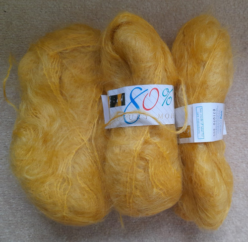 Hayfield luxury mohair - 80%,