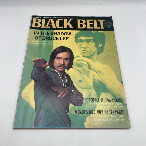 Rare 1974 black belt - rare, magazine