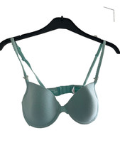 WOMENS 34B PALE GREEN PLUNGE