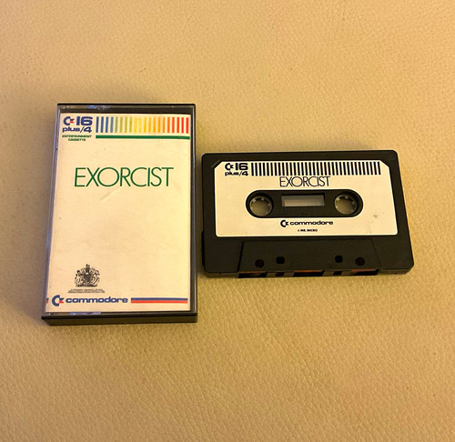 Commodore exorcist cassette - exorcist,