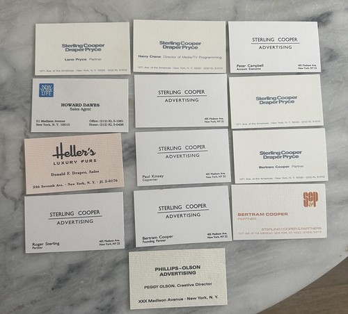 Mad men series - series, production