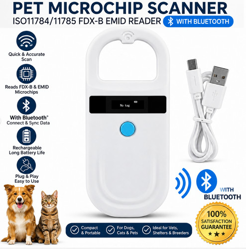 Pet microchip scanner reader - microchip,