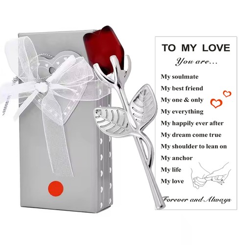 24k rose valentine gift - 24k, box