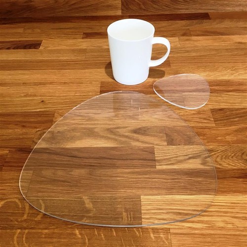 Pebble placemats coasters - pebble, &