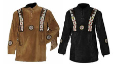 Men Western Cowboy Suede