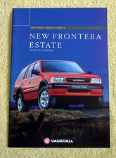 Vauxhall Frontera Estate Range