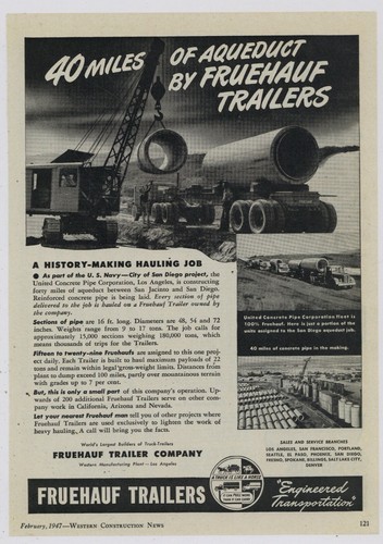 1947 fruehauf trailers - 1947,