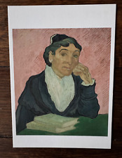 Van Gogh - The Arlesienne Official Exhibition Art card/Postcard / Mini Print
