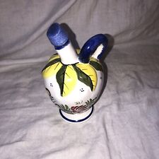 Vintage Quimper HB C. A Olive oil dispenser