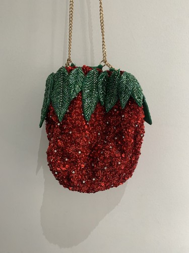 Zara iconic strawberry beaded - zara,
