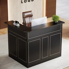 L-Shaped Reception Desk