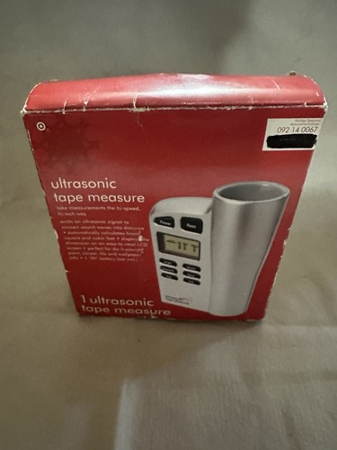 Ultrasonic tape measure tested - ultrasonic,
