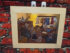 VINTAGE Dufex Foil Print Art -