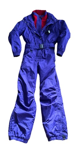 Vtg killy ski suit - ski, purple