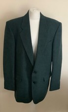 Gurteen jacket green wool 42R lined