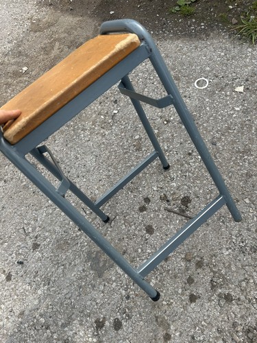 Industrial metal bar - bar, stool