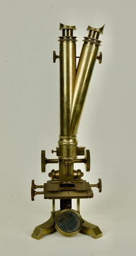 Antique collins binocular - c.,