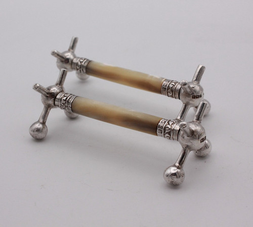 Two sterling silver knife - sterling,