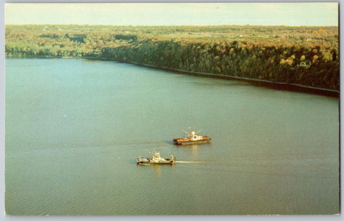 Postcard glenora ferries - postcard,