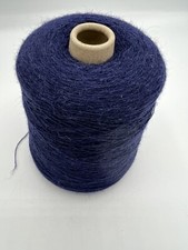 100% British Wool. Navy. 500g