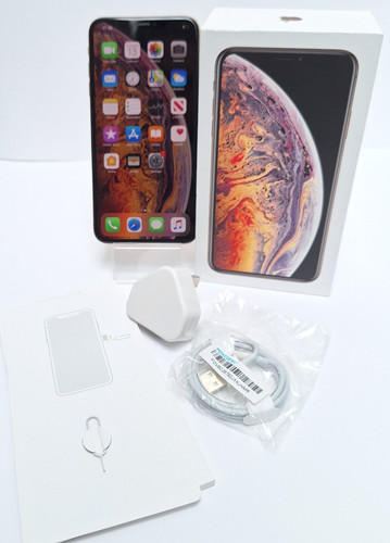 Apple iphone max - gold, 64gb