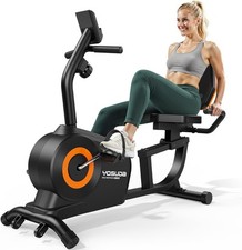 Recumbent exercise bike - exercise,